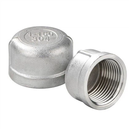 Stainless Steel Cap Fitting